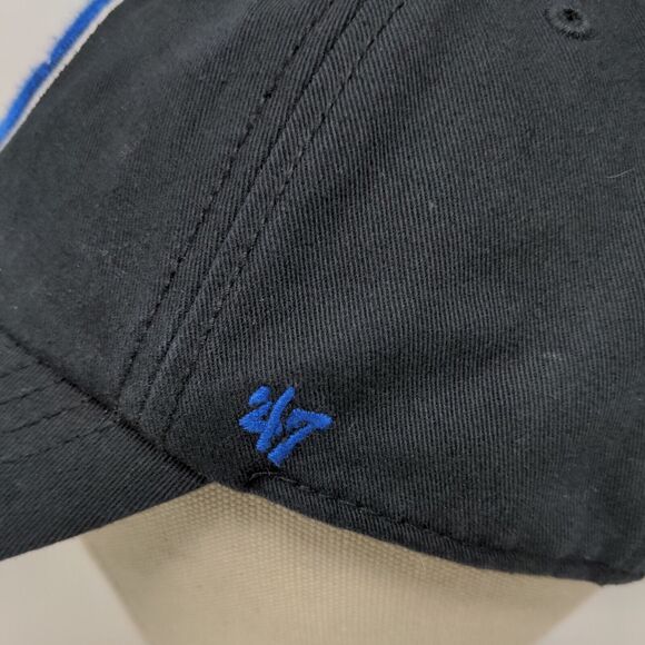 '47 Brand Fitted Hat Black Size L Indianapolis Colts Cap Embroidered Logo - Picture 6 of 14